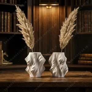 گلدان گل خشک گیسو