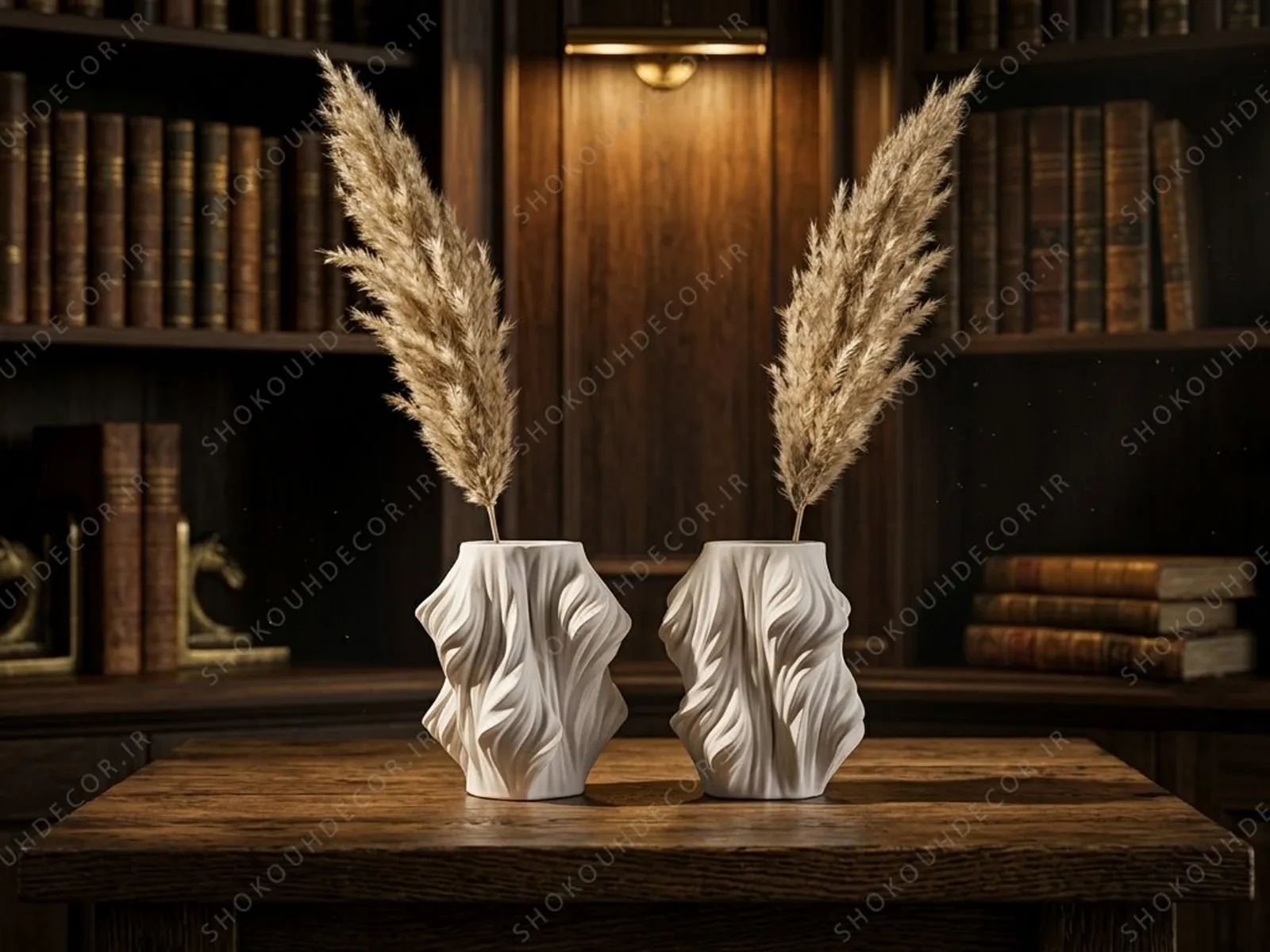 گلدان گل خشک گیسو